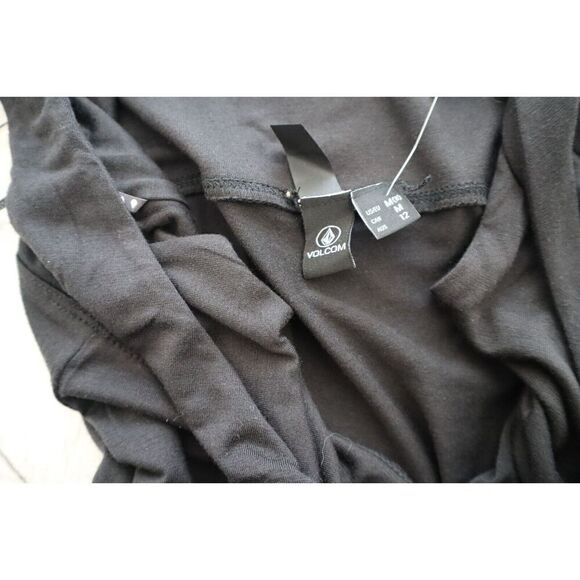 Volcom B1312302 Women's Sz M Black Desert Bunnie Keyhole Reversible Mini Dress - Picture 9 of 14